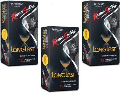 Kamasutra LONG LAST-PACK-3 Condom