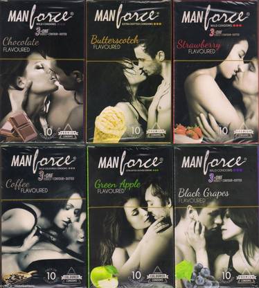 MANFORCE chocolate,butterscotch,strawberry,coffee,greenapple,blackgrapes Condom