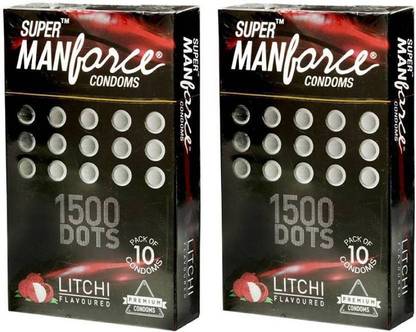 MANFORCE LICHI FLAVOURED Condom