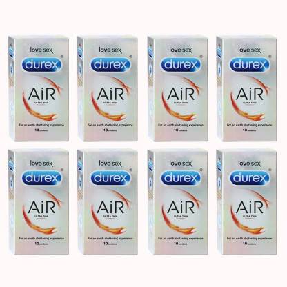 DUREX Air Condoms Ultra Thin - 10 Pieces Condom
