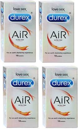 DUREX ultra Thin Honeymoon Love Special Pack of 4 X 10=40 (Concealed/Confidential Packaging) Condom