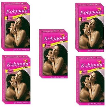 KOHINOOR Pink Natural Shaped Better Fit Condom