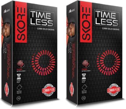 SKORE (CONCEALED / CONFIDENTIAL PACKAGING) - Time Less (Climax Delay) Condom