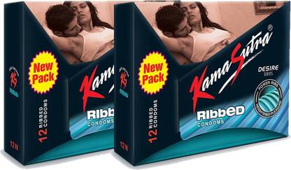 Kamasutra Ribbed 2S Condom