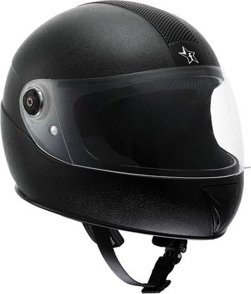 Flipkart SmartBuy Thunder ISI Marked Full-face with Clear Visor ABS Motorbike Helmet