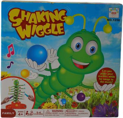 MANA BAZAAR KIDS SHAKING WIGGLE TOYS/TWISTING TURNING RACE TO THE TOP GAME/KIDS TOYS