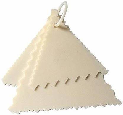 Royals Triangle Cake Scraper Sawtooth Shape Fondant & Cake Decorating Tools Baking Comb