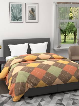 Bianca Printed Double Comforter for  Heavy Winter