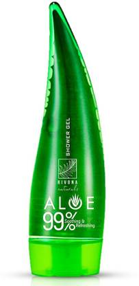 RIVONA NATURALS Aloe Vera Shower Gel|Aloe Vera + Neem|All Skin types