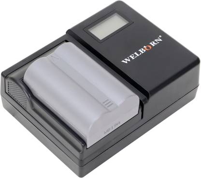 WELBORN FAST LCD CHARGER FOR EN-EL3 CAMERA BATTERY  Camera Battery Charger