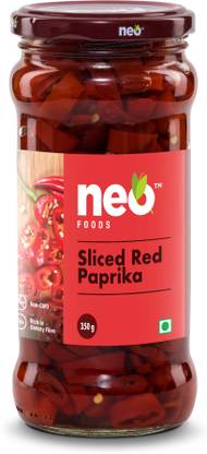 neo Sliced Red Paprika I Ready to Eat I Non-GMO I Vegetables