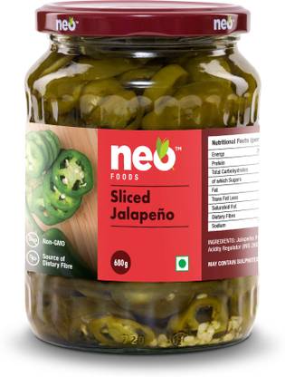 neo Sliced Jalapenos I Ready to Eat I Non-GMO I Jalapenos