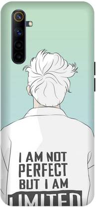 UMPRINT Back Cover for Realme 6i Attitude Quotes, Motivational Line Printed Back Cover