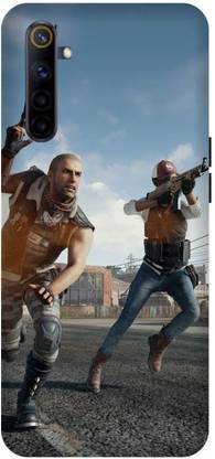 UMPRINT Back Cover for Realme 6 Pubg Pubg Mobile Game Printed Back Cover