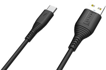 Accede USB Type C Cable 2.4 A 1 m A100c Jet-X 2.4A Type C Sync & Charging Data Cable Compatible with All C Type Mobile