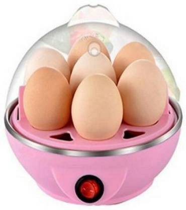 DN BROTHERS Egg Boiler 7 Egg Single layer 311 Egg Cooker, Egg Boiler, Egg Poacher Electric, Egg Steamer (Multicolor) 311 Egg Cooker