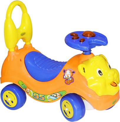 AKSHAT MY FIRST RIDE Sher RIDER RIDE-ON TOY WITH MUSIC, 1-2 YEARS, Rideons & Wagons Non Battery Operated Ride On