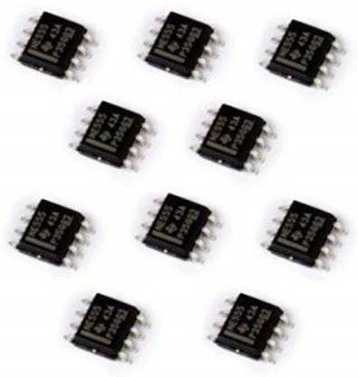 EMERGING TECHNOLOGIES 20 PCS SMD NE555 555 Timer IC Module SOP8 Integrated Circuit Chips Electronic Components Electronic Hobby Kit