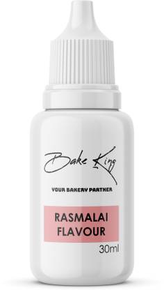 Bake King Rasmalai Flavour Food Essence for Baking Cakes, Jams, Jelies, Cookies, Ice Creams, Shrebats and Cake Desserts Kesar Kulfi Liquid Food Essence