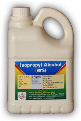 IPA Isopropyl Alcohol (99%)