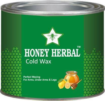 HONEY HERBAL COLD WAX-Cold Wax for Hair Removal For Women/Waxing For face.(600 g) Wax