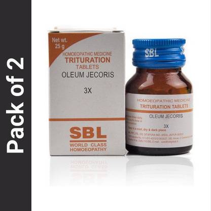 SBL Oleum Jacoris 3X Tablets