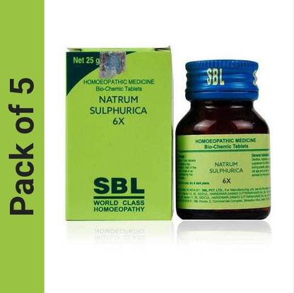 SBL Natrum Sulphuricum 6X Tablets