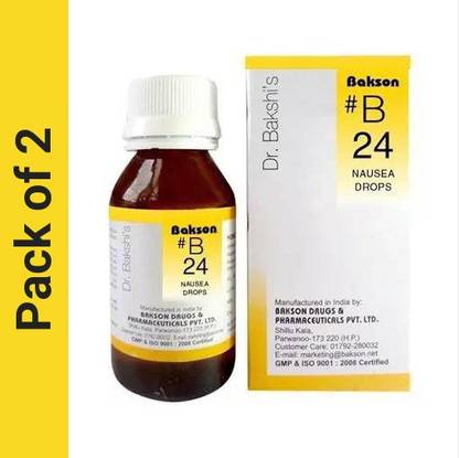 BAKSONS Dr Bakshis B Drop # 24 -Nausea Drops