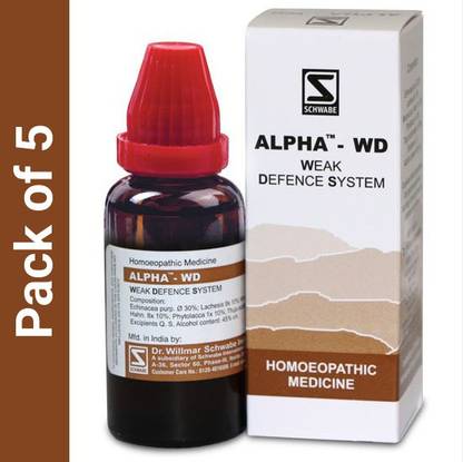 Dr.Willmar Schwabe India Alpha - Wd Weak Defence Liquid
