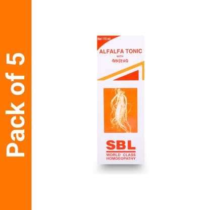SBL Alfalfa Tonic with Gingeng Liquid