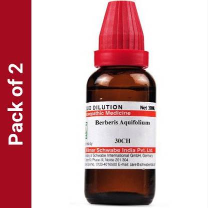 Dr.Willmar Schwabe India Berberis Aquifolium 30CH 30CH Liquid