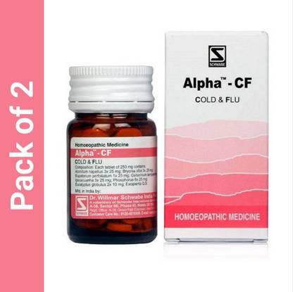 Dr.Willmar Schwabe India Alpha - CF Cold & Flu Tablets