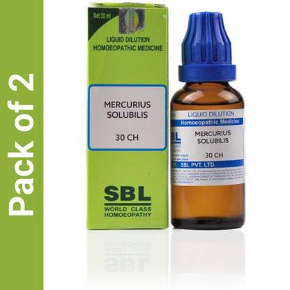 SBL Mercurius Solubilis 30CH Liquid