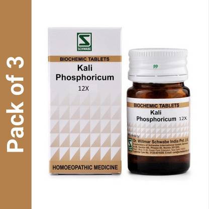 Dr.Willmar Schwabe India Kali Phosphoricum 12X 12x Tablets