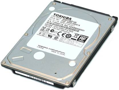 TOSHIBA White 320 GB Laptop Black, Silver mSATA Internal Hard Disk Drive (HDD) (MQ01ABD032)