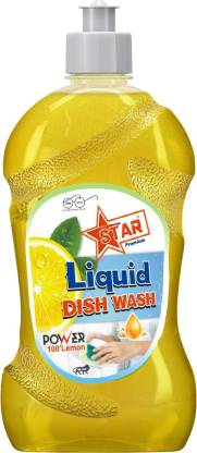 Deepak's STAR STAR Dish Wash 1 Lt. Lime Liquid Detergent