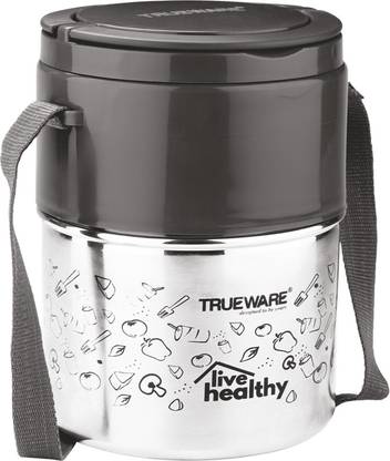 Trueware Steelex Lunch Box , 3 Containers 3 Containers Lunch Box