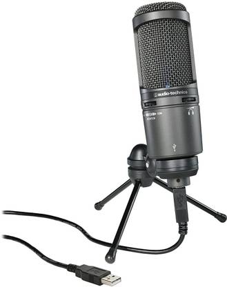 Audio Technica AT2020USB PLUS Cardioid Condenser USB Microphone Microphone
