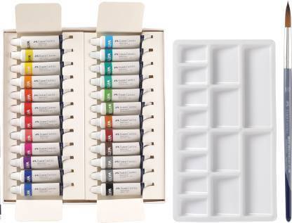 FABER-CASTELL Creative Studio Watercolours 9 ml Set of 24