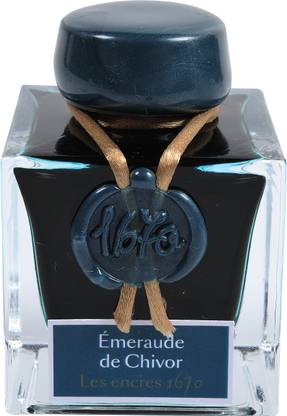 Herbin 1670 Emerald of Chivor Ink Bottle