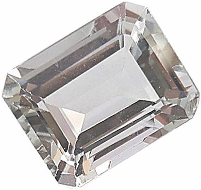 तक्षिला जेम्स Natural White Topaz Stone Lab Certified 10 Ratti / 9 Carat White Topaz Gemstone Topaz स्टोन