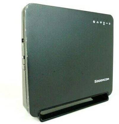 Sagemcom Fast 5260 Dual Band 802.11ac Wireless Router with 4 x Gigabit Ethernet Ports Wireless Router 2.1 GHz 50 Mbps Wifi Speed Dual Band Internal Antenna Ethernet (Cable Broadband)