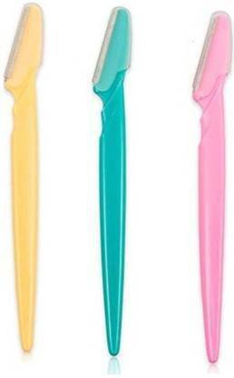 Profiline Set of 3 Pcs Eyebrow, Neck, Face, Upper Lips As Well As Unnecessary Hairs Razor, Women
