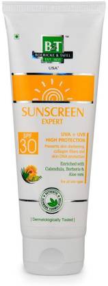 B&T Sunscreen - SPF 50 SUNSCREEN EXPERT UVA + UVB HIGH PROTECTION CREAM