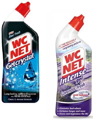 WC NET Gel - Blue Fresh & Lavender Fresh Scent -750ml (Imported) (Pack of 1) Gel Toilet Cleaner