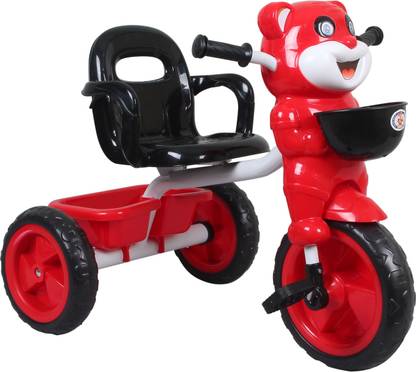 HLX-NMC 2-3 years Happy Tiger 3 wheel Tricycle for Kids with arm Rest TC701RDBK Tricycle