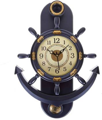 Smile2u Retailers Analog 38 cm X 28 cm Wall Clock