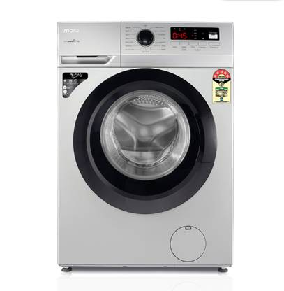 MarQ by Flipkart 7 kg Garment Sterilization Fully Automatic Front Load Washing Machine with In-built Heater Silver
