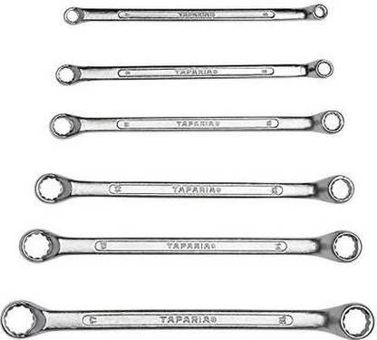 TAPARIA 1806 RING SPANNER SET Double Sided Box End Wrench