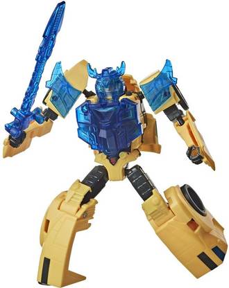 TRANSFORMERS Bumblebee Cyberverse Adventures Battle Call Trooper Class Bumblebee, Ages 6 and Up, 5.5-inch